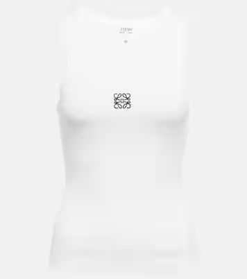 Anagram cotton-blend tank top | Mytheresa (UK)
