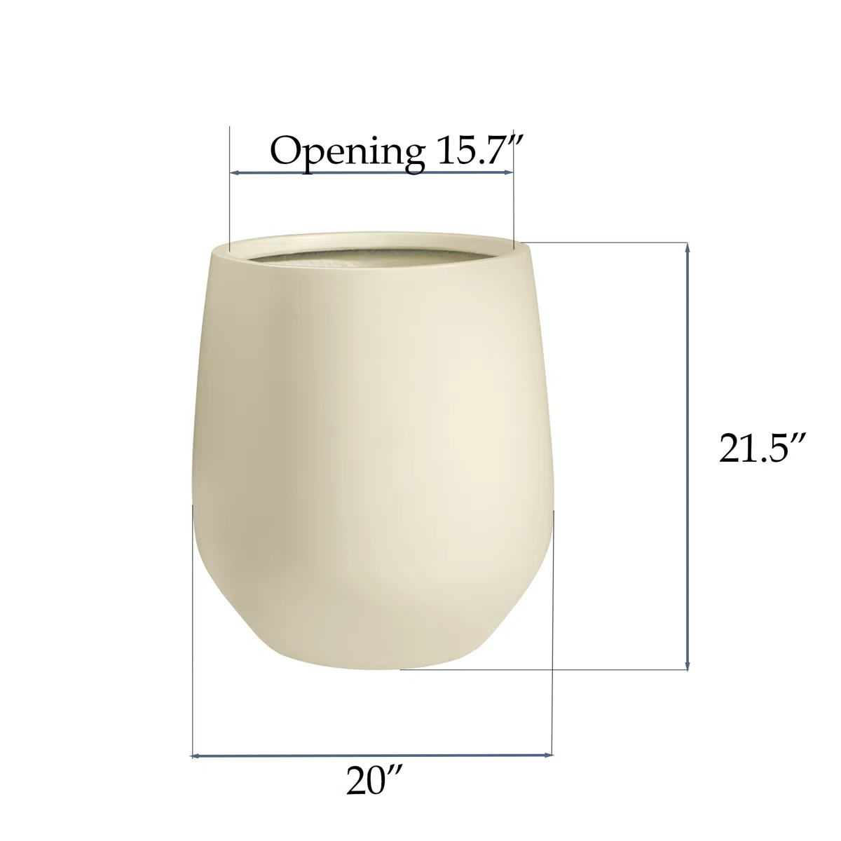 Dorlis Fiberstone Pot Planter | Wayfair North America