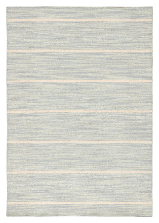 Jaipur Living Coastal Shores Cape Cod Stripes Blue / Beige 10' X 14' R | DecoratorsBest