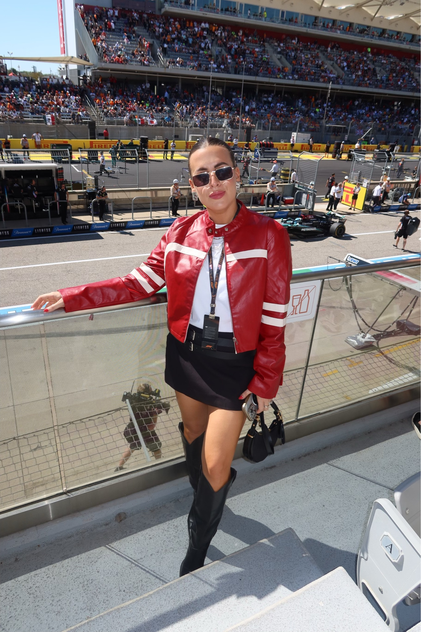 Day three with Amazon Influencer Program in Austin, TX! Wearing all Amazon for the F1 race 

Fall fashion, race, cars, nascar, leather

#LTKstyletip #LTKfindsunder100 #LTKSeasonal