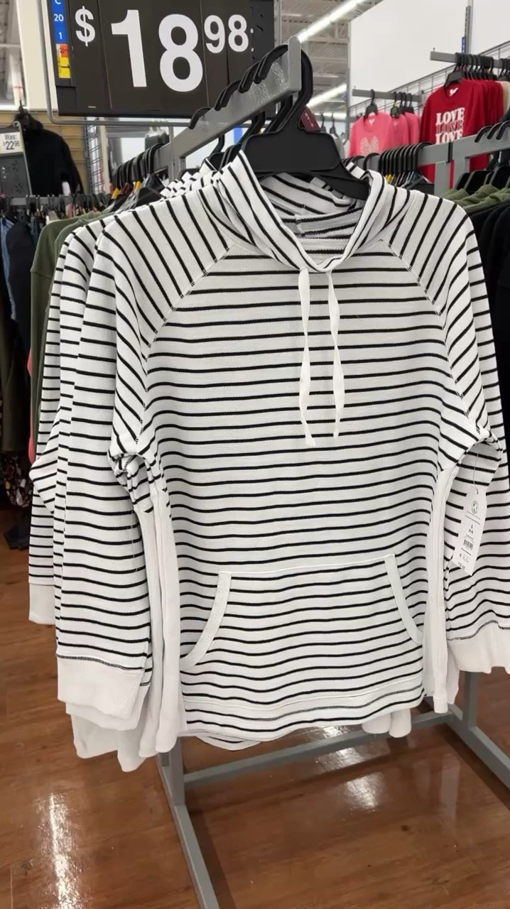 Walmart cowl neck tunic sweatshirt, four colors. Fit is true to size. #walmartfashion #walmartfinds  

#LTKStyleTip #LTKFindsUnder50 #LTKFindsUnder100