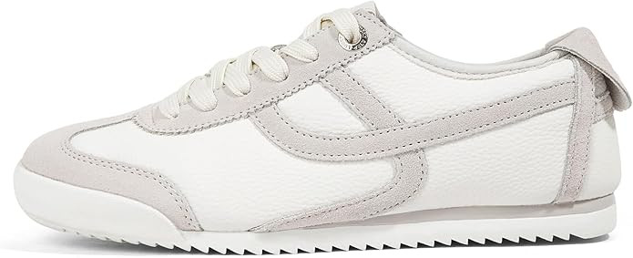 LUCKY STEP Women's Retro Fashion Sneakers Thin Sole Casual Walking Lightweight Tennis Trainers Ru... | Amazon (US)