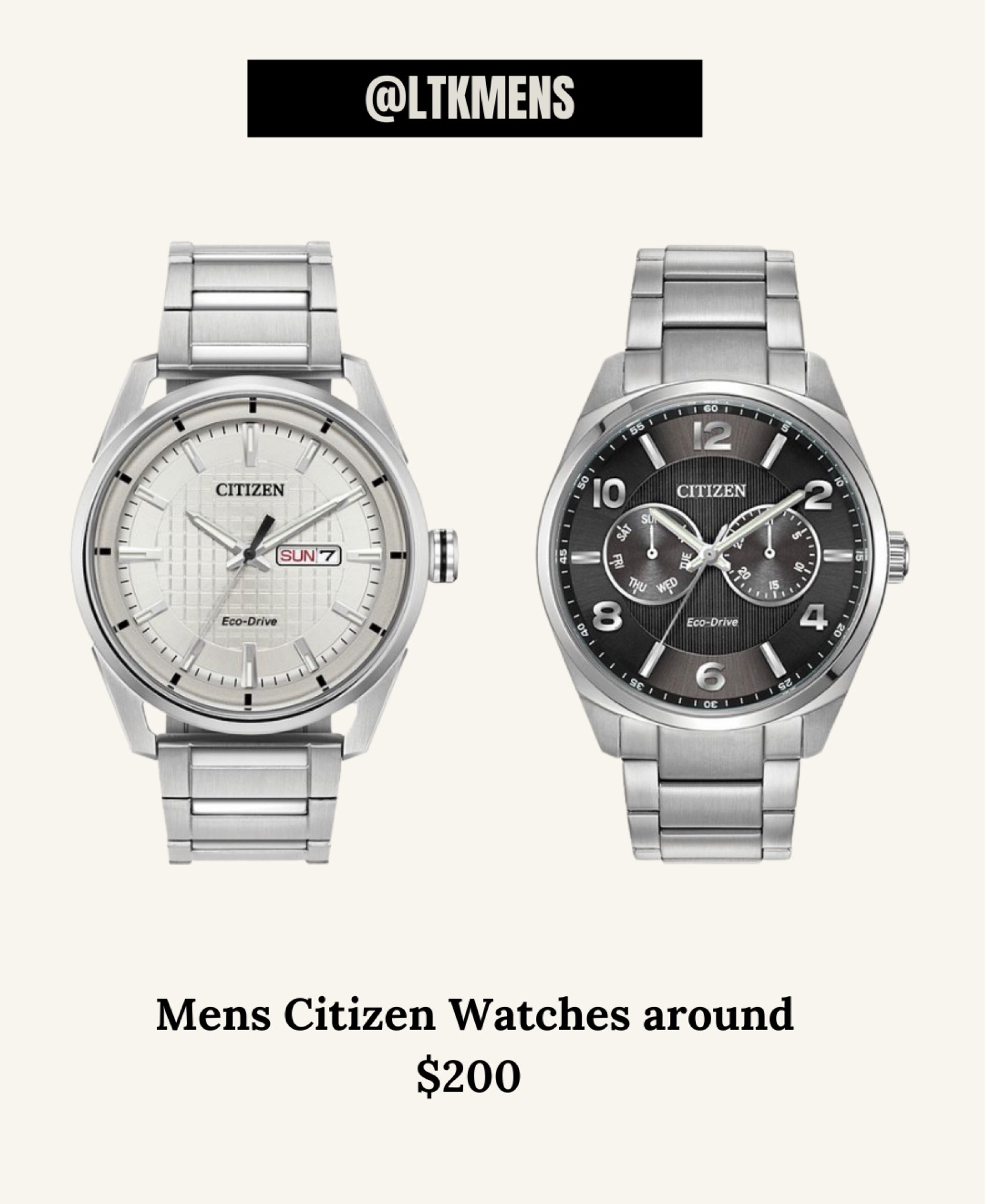 Check out these watches I found. They’re super versatile and can be dressed up or dress down! However you like it👌🏼 

Head to my profile to see more content for men’s outfit ideas. There are a lot of items from Amazon, Nordstrom etc. You’ll see men’s shoes, men’s shirts, men’s pants, men’s watches and men’s outfit ideas🔥🙌🏽😎👍🏼

Be sure to follow this page for future look👌🏼

 #LTKRefresh #LTKseasonal   

#LTKstyletip #LTKmens #LTKfit #LTKmens #LTKstyletip #LTKworkwear #LTKmens