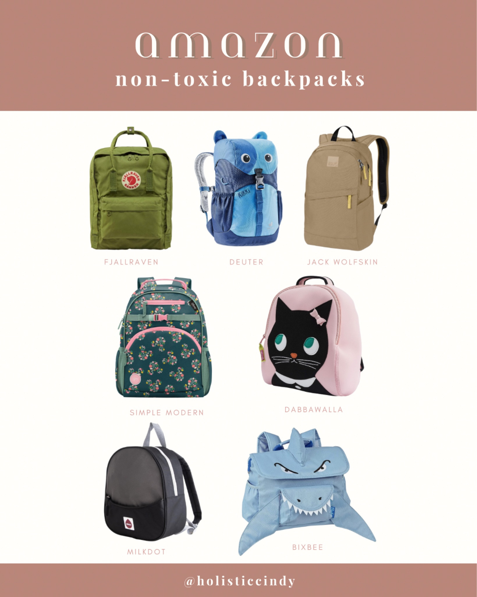 Searching for the safest backpacks for your family? 🌿🎒 Explore Amazon's top picks for non-toxic, eco-friendly backpacks that keep both your loved ones and the environment in mind. Discover the perfect blend of style and safety! 

#LTKkids #LTKfamily #LTKFind