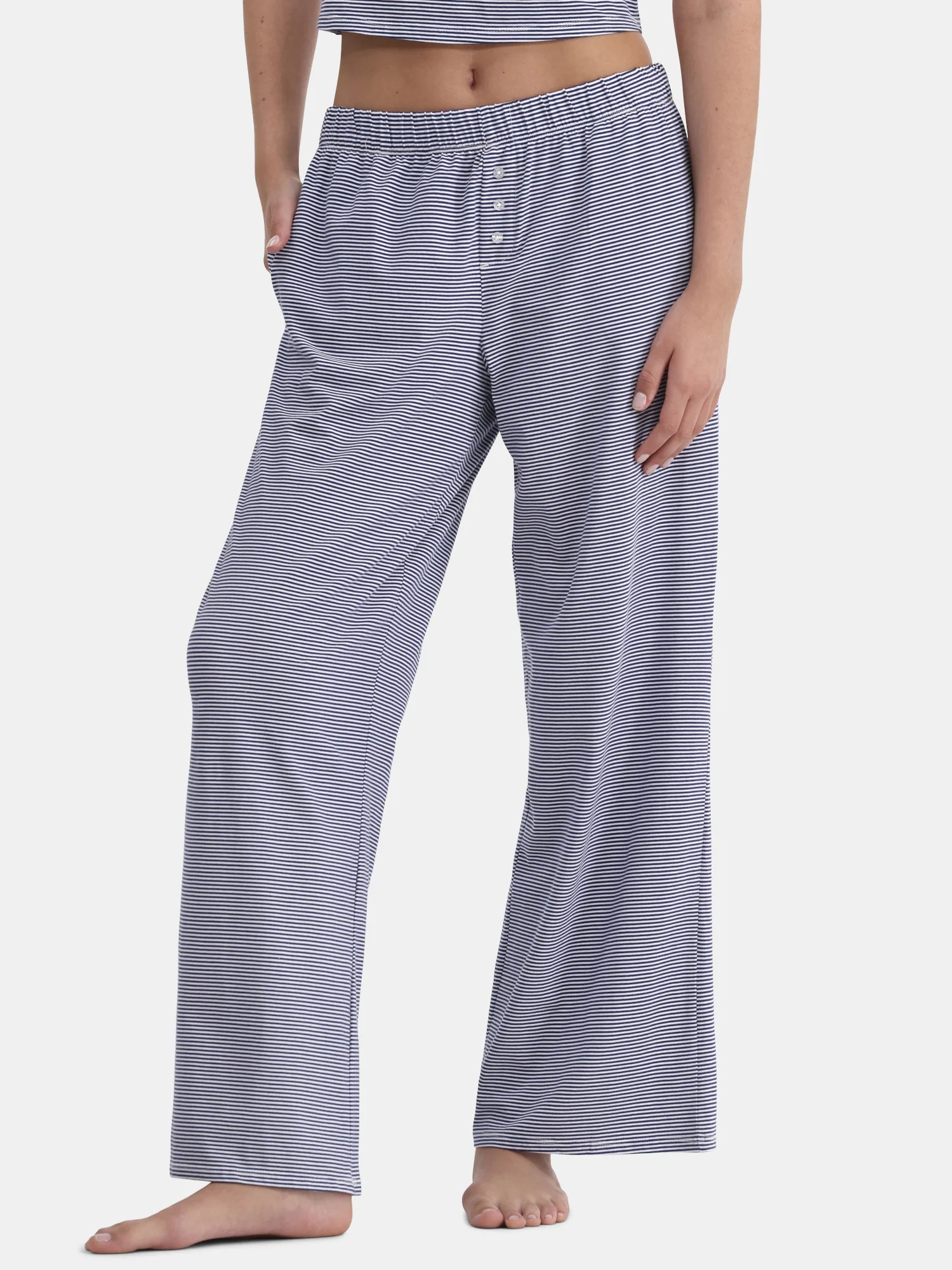 No Boundaries Women's Jersey Sleep Pant, Sizes XXS to 3X | Walmart (US)