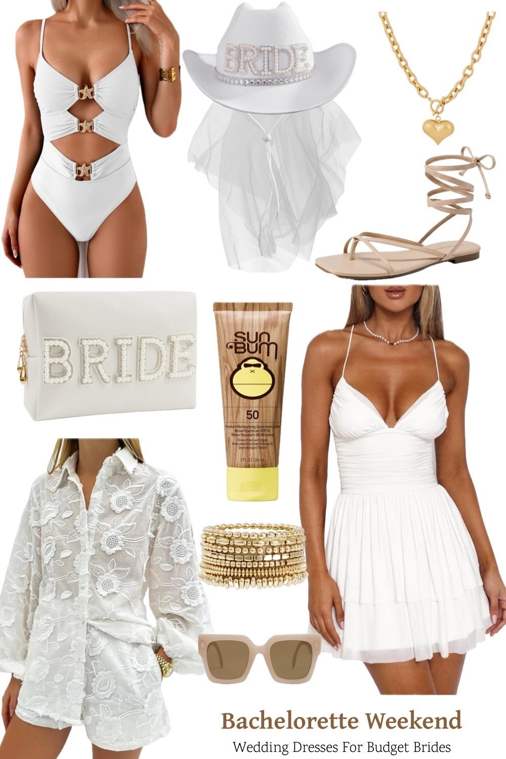Bachelorette weekend finds on Amazon for the bride to be.

Bachelorette party, resort wear 2026, summer outfits, white dresses, summer dresses, vacation outfits beach.

#LTKWedding #LTKSeasonal #LTKTravel