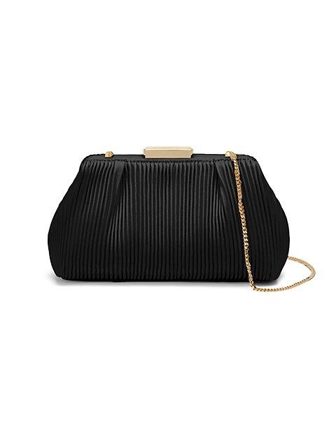 Mini Florence Leather Pouch Clutch | Saks Fifth Avenue