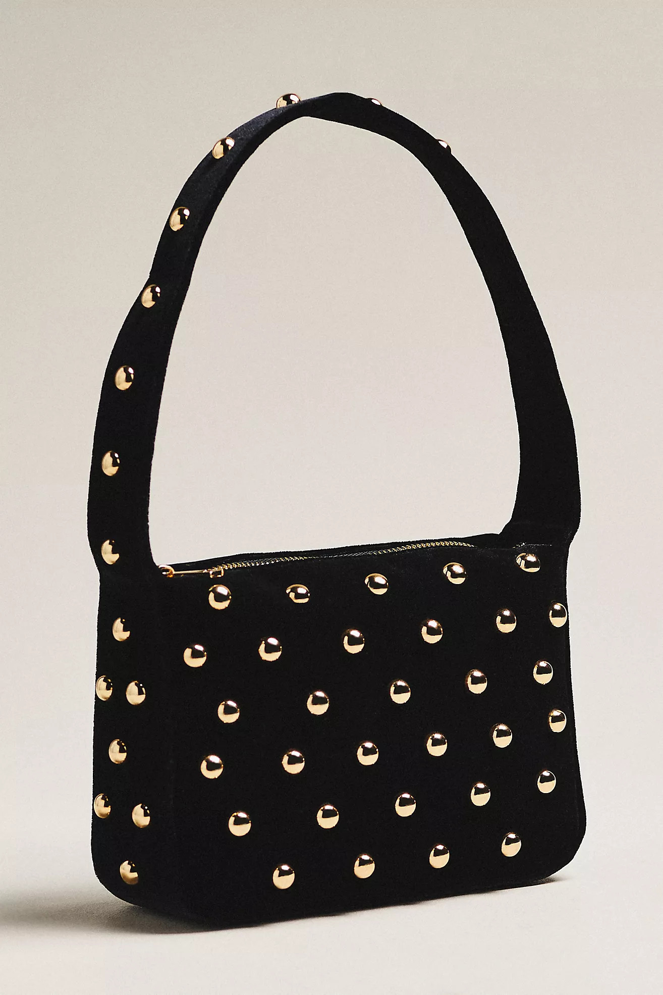 By Anthropologie Studded Velvet Shoulder Bag | Anthropologie (US)