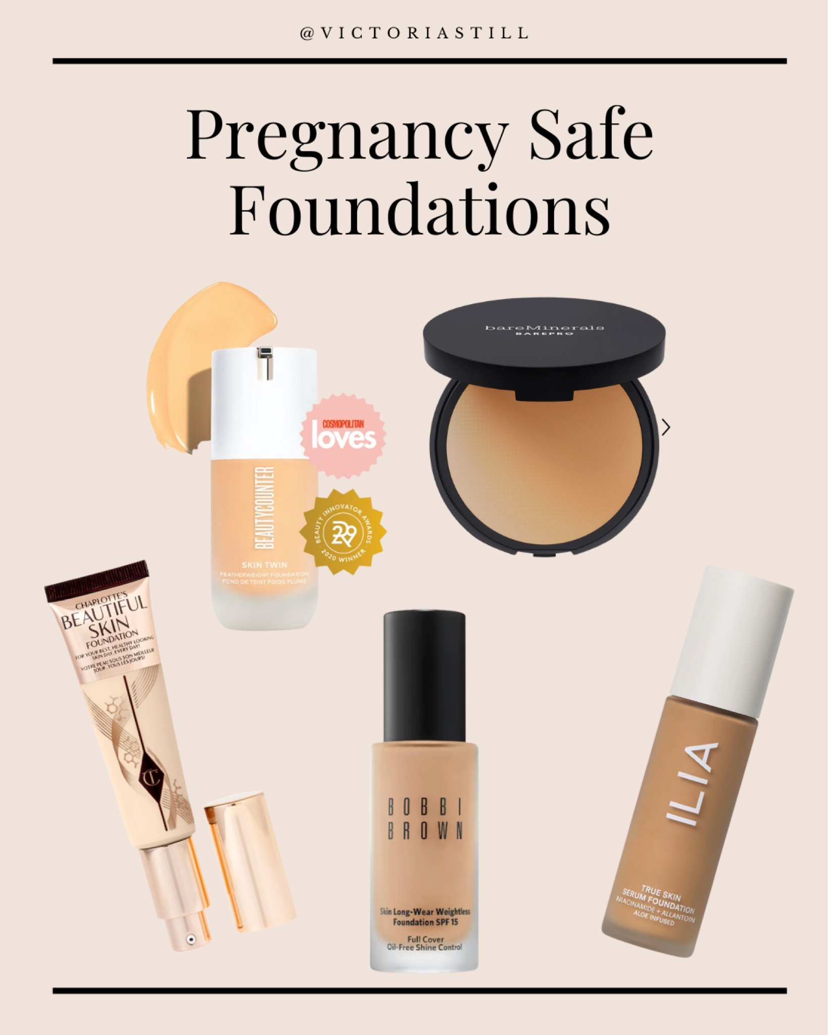 Pregnancy Safe Foundations 

#pregnancy 

#LTKbaby #LTKbump #LTKbeauty