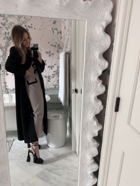 The best black platforms! So fun and unique. Paired with my Born on Fifth Catherine dress and James jacket from Dillard’s. Perfect for a baby shower! 

#LTKparties #LTKstyletip #LTKworkwear