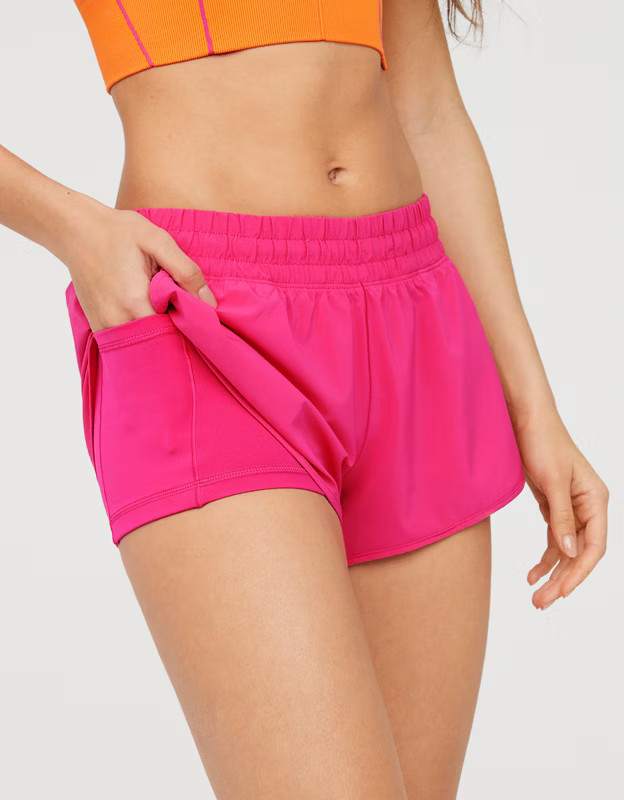 OFFLINE By Aerie Low Rise Hot Stuff Short | American Eagle Outfitters (US & CA)
