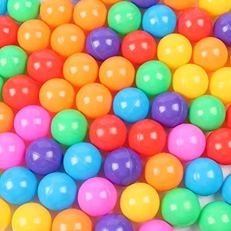 WINTECY Pack of 50 Ball Pits Ball BPA Free Plastic Ball Crush Proof Ocean Balls Phthalate Free Toys  | Walmart (US)