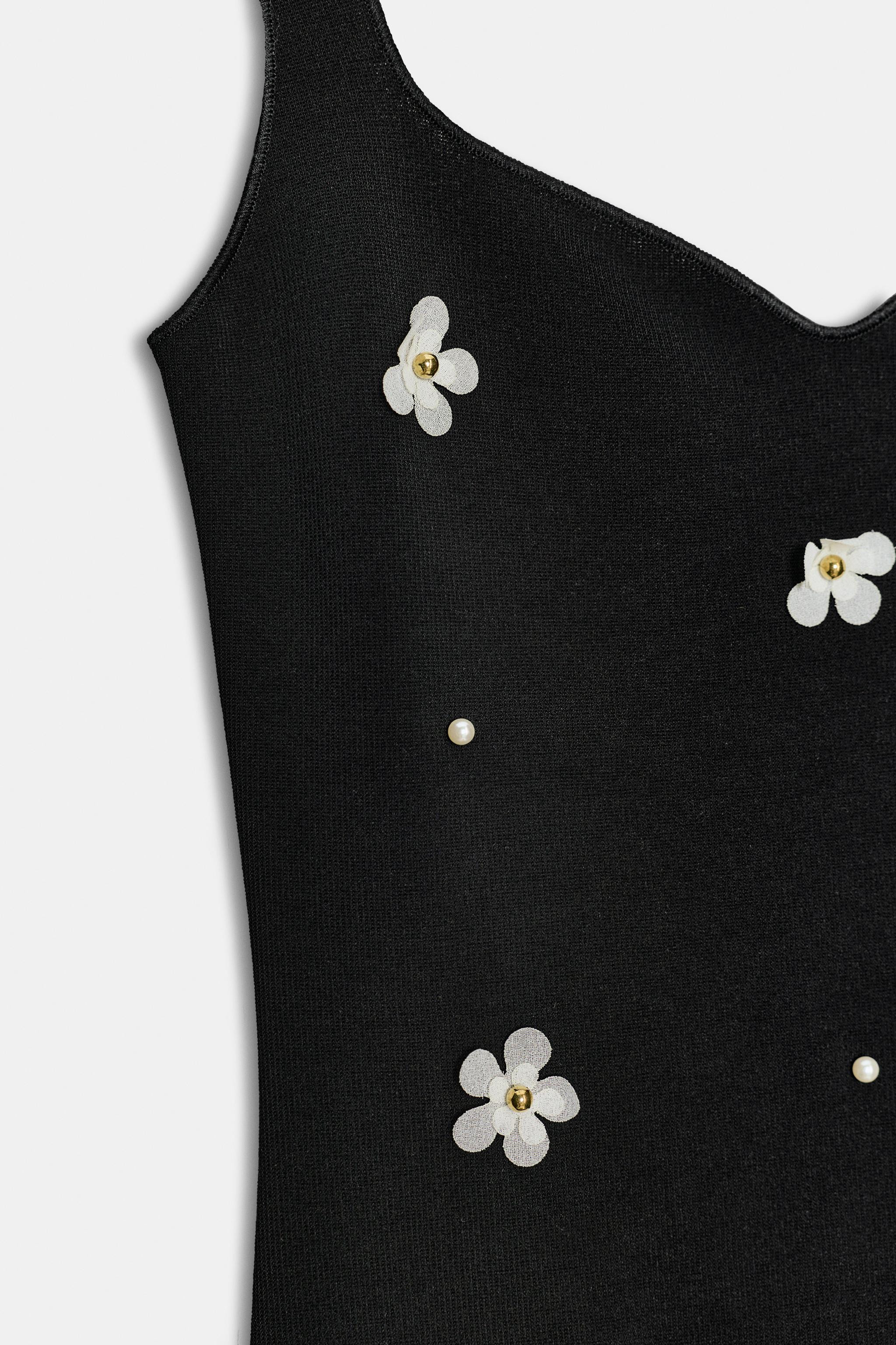 FLORAL STRETCH MIDI DRESS | Zara US