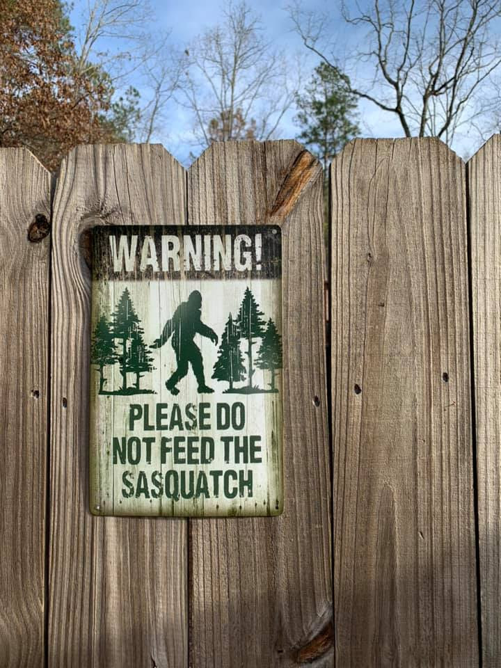 great father's day gift for big foot lovers

sasquatch | bigfoot |novelty sign 

 #LTKHome #LTKKids #LTKMens
