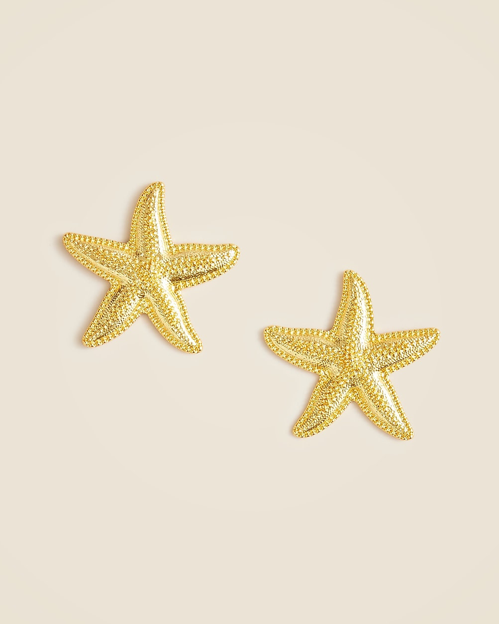 Oversized starfish stud earrings | J. Crew US