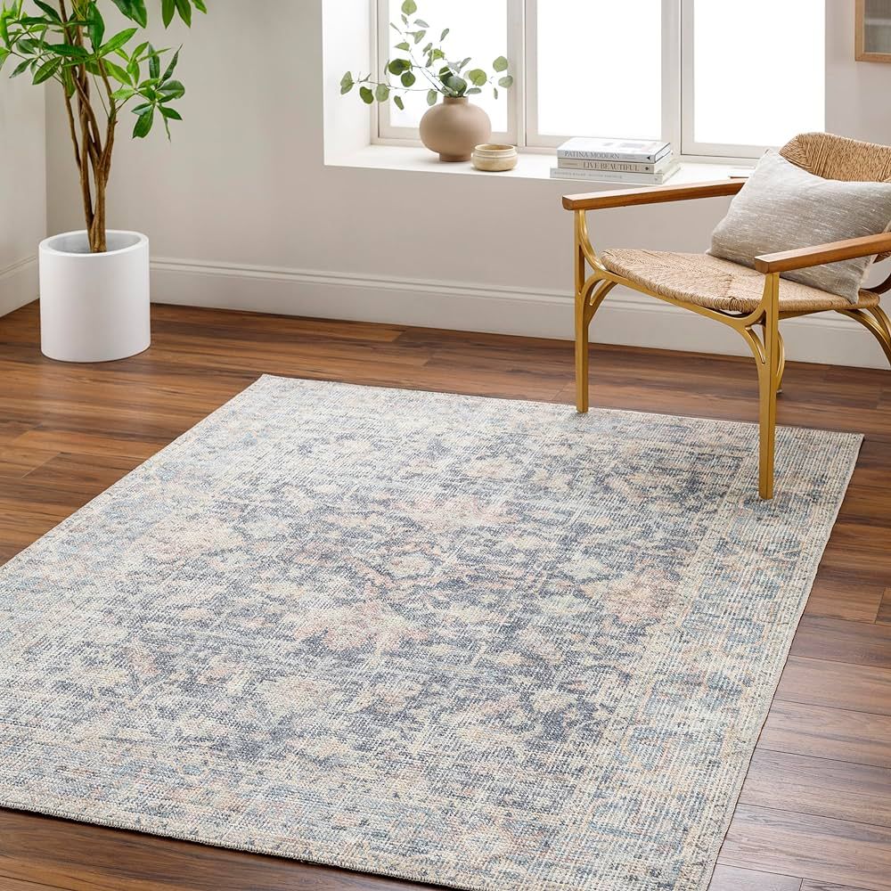 Surya x Our PNW Home Olympic Updated Traditional Area Rug, 9'2" x 12', Navy | Amazon (US)