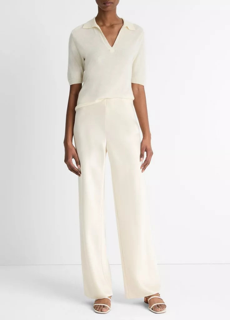 Fluid Satin Bias Pant | Vince LLC