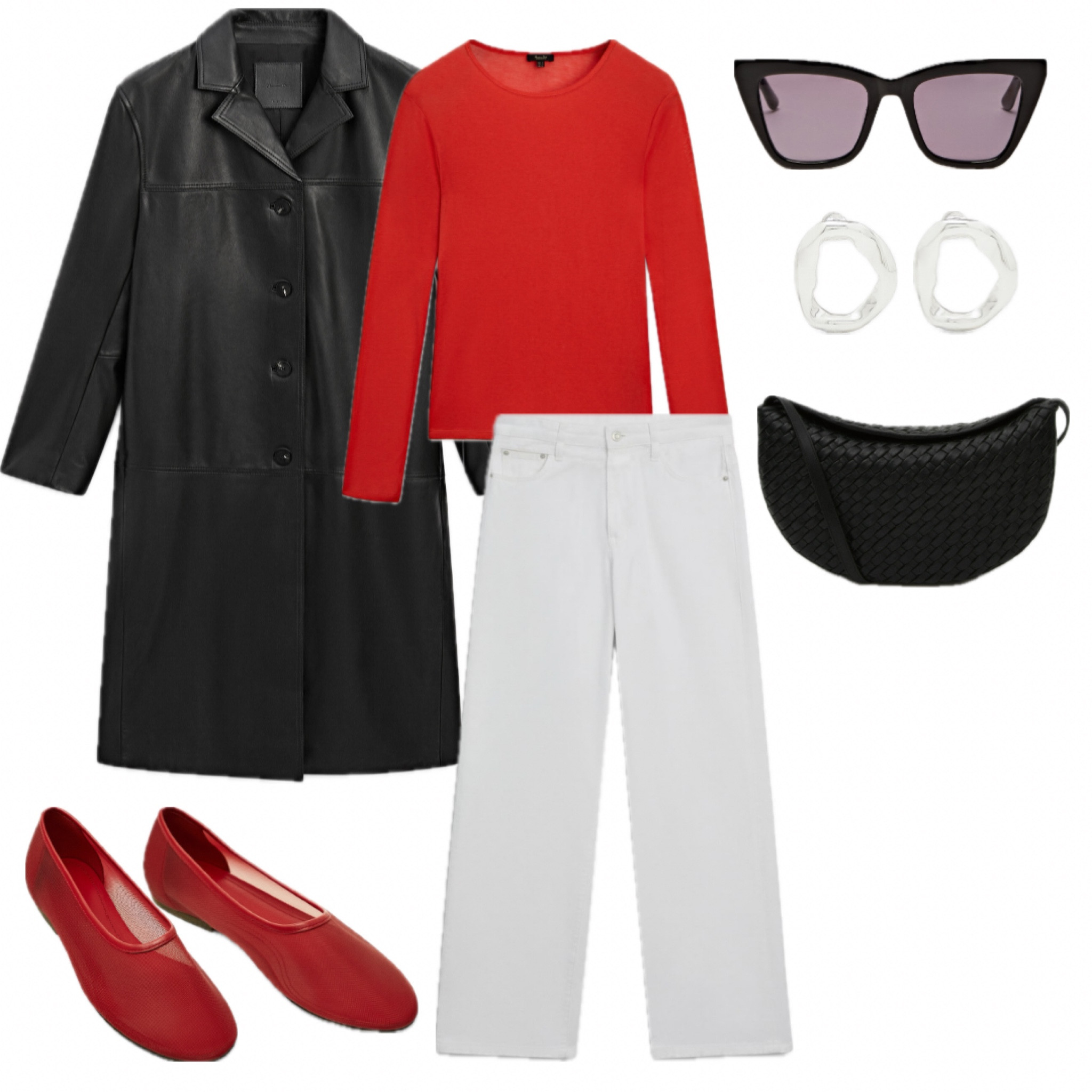 Massimo Dutti Spring outfit 🖤❤️

#LTKU #LTKSeasonal #LTKshoecrush