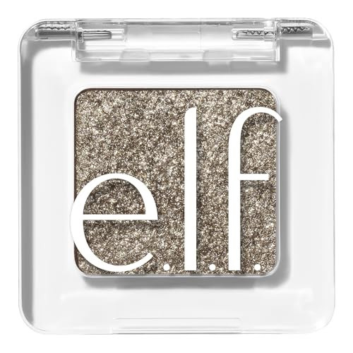 e.l.f. Fine As Fleck Glitter Eyeshadow, Long-Lasting Sheer Eye Makeup With A Shimmer Finish, Soft, Smooth Formula, Vegan & Cruelty-Free, Filthy Rich | Amazon (US)