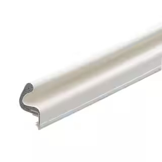 Frost King 1 in. x 81 in. White Vinyl-Clad Foam Kerf Door Seal DS7W/25 - The Home Depot | The Home Depot