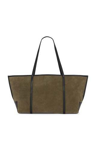 St. Agni Bateau Tote in Olive. | Revolve Clothing (Global)