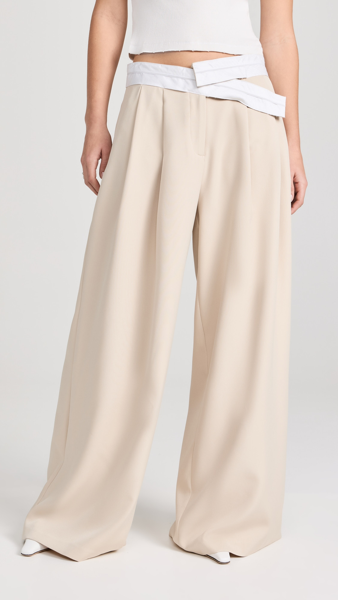 Lioness Desire Pants Oyster XXXS | Shopbop