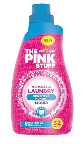Stardrops - The Pink Stuff - The Miracle Laundry Sensitive Non Bio Liquid | Amazon (US)