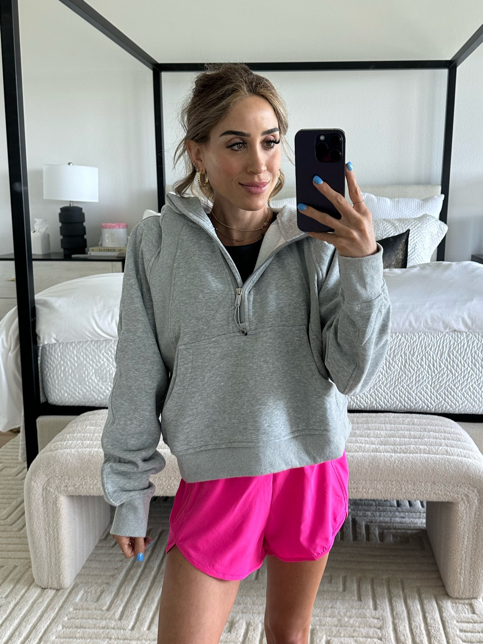 Amazon grey half zip sweatshirt smallest size 

#LTKfindsunder100 #LTKfindsunder50