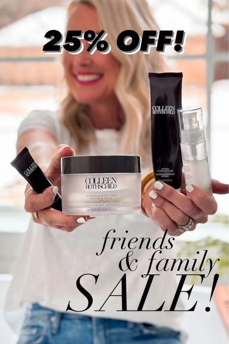 All my morning & evening skincare ride-or-dies are 25% off!! Friends & Family sale starts today for VIPS (that’s us!!) with code FAMILY! Best sellers will go fast! 

Colleen Rothschild 

#LTKover40 #LTKbeauty