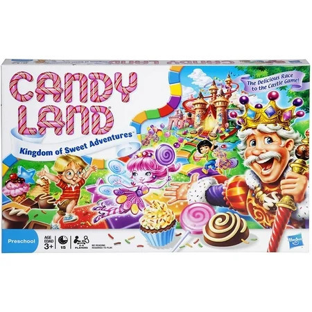 Candy Land Kingdom of Sweet Adventures Board Game for Kids Ages 3 and Up | Walmart (US)