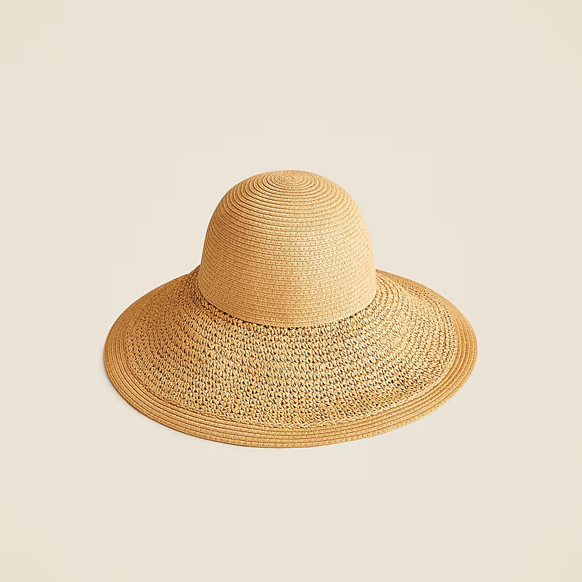 Textured summer straw hat | J. Crew US