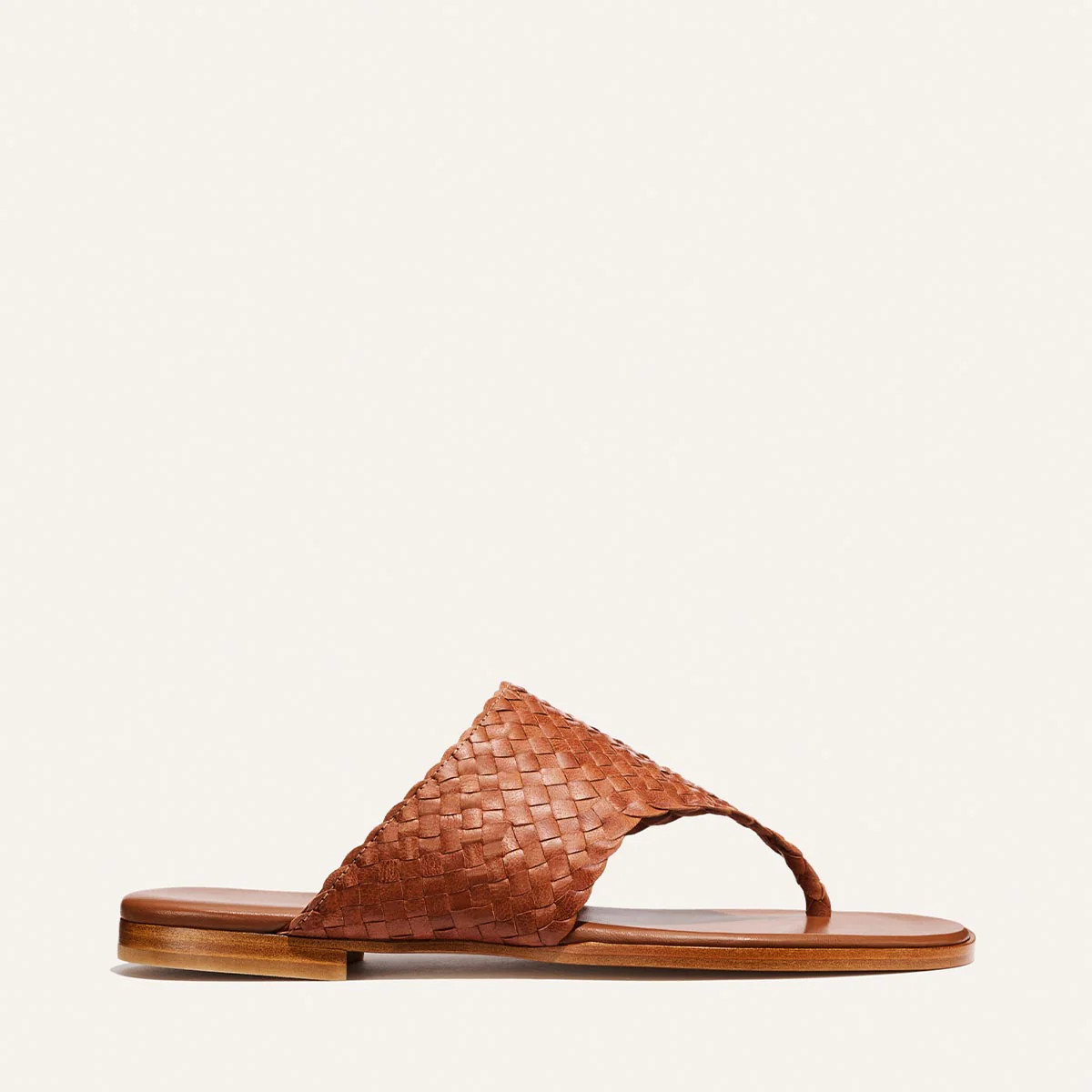 Margaux Deia Sandal Saddle Woven Leather | Margaux