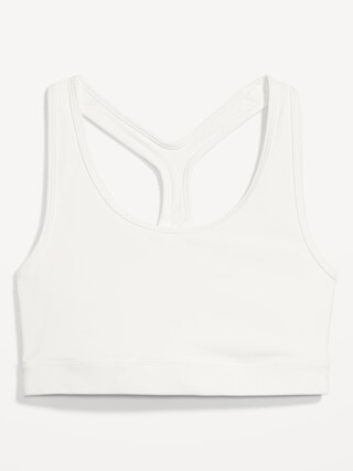 Medium-Support PowerSoft Racerback Sports Bra for Women | Old Navy (US)