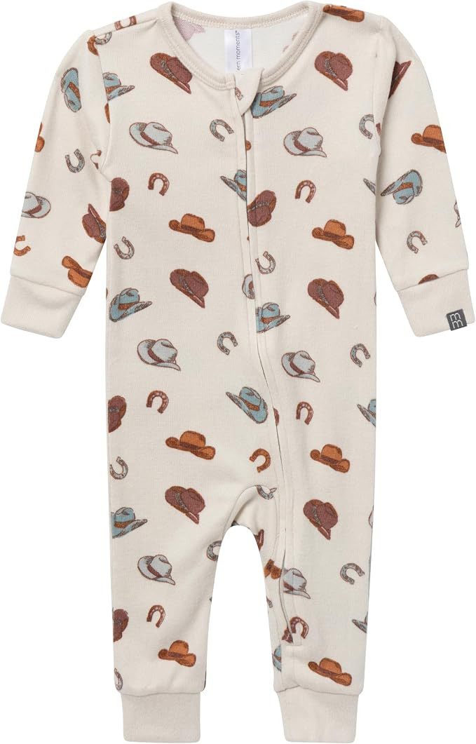 Modern Moments by Gerber Boys' Baby Hacci Footless Pajamas | Amazon (US)