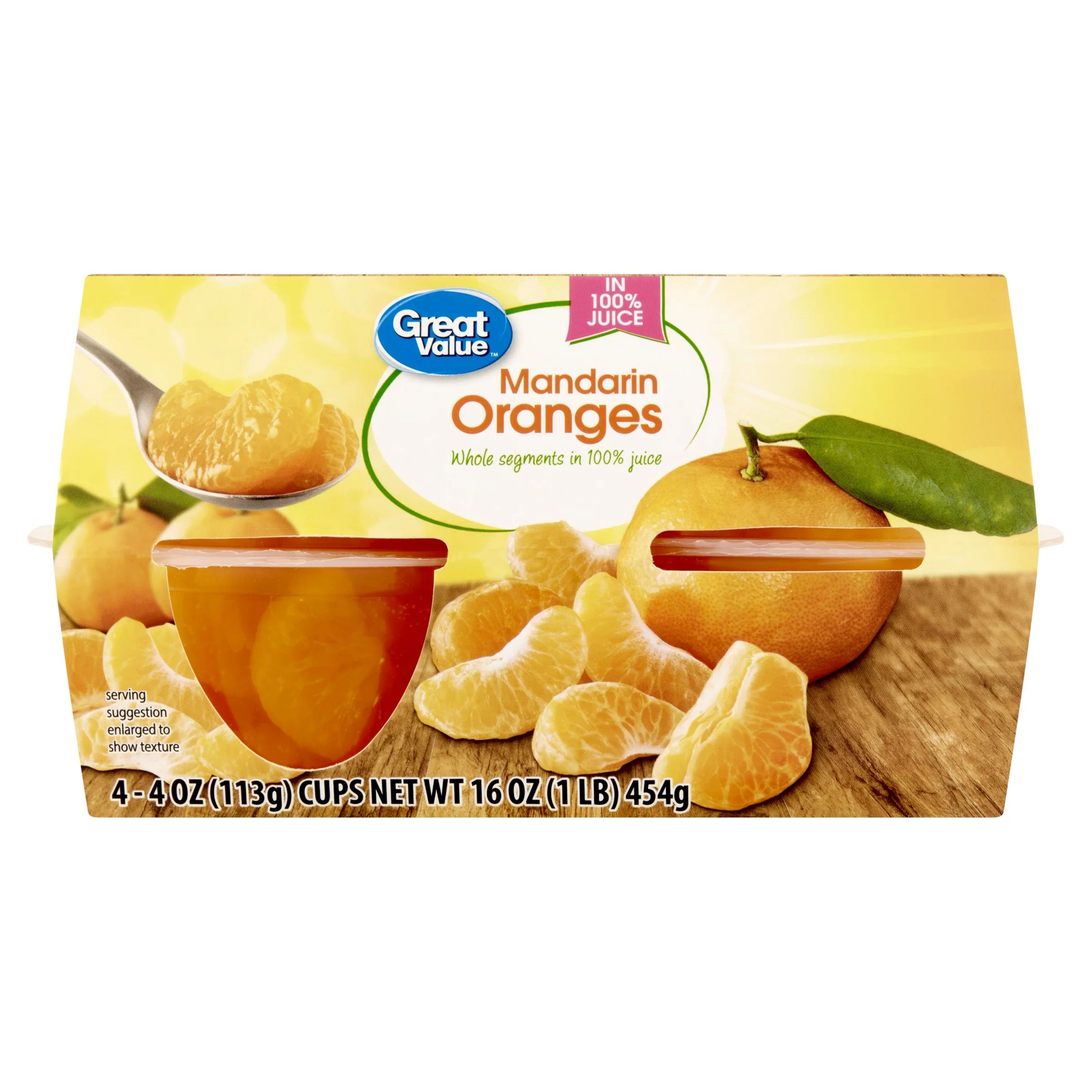 Great Value Mandarin Oranges in 100% Juice | Walmart (US)