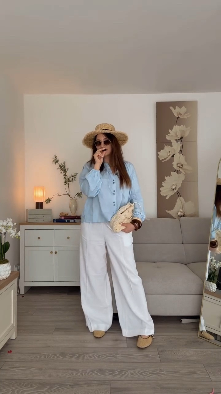 Part 2 sp

Summer holiday outfit 
getting dressed is the first decision I make for myself every day. today, I chose quiet. 🤍
this is my morning GRWM in my favourite @hushofficial pieces — white linen trousers and the softest blue shirt. simple, effortless, and somehow everything.
shop my picks via the link in bio 🔗
#inHush #hushcreator #grwm #hushofficial

#LTKsummer #LTKunboxing #LTKspring