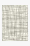 Modern Grid Creme Rug | Ruggable