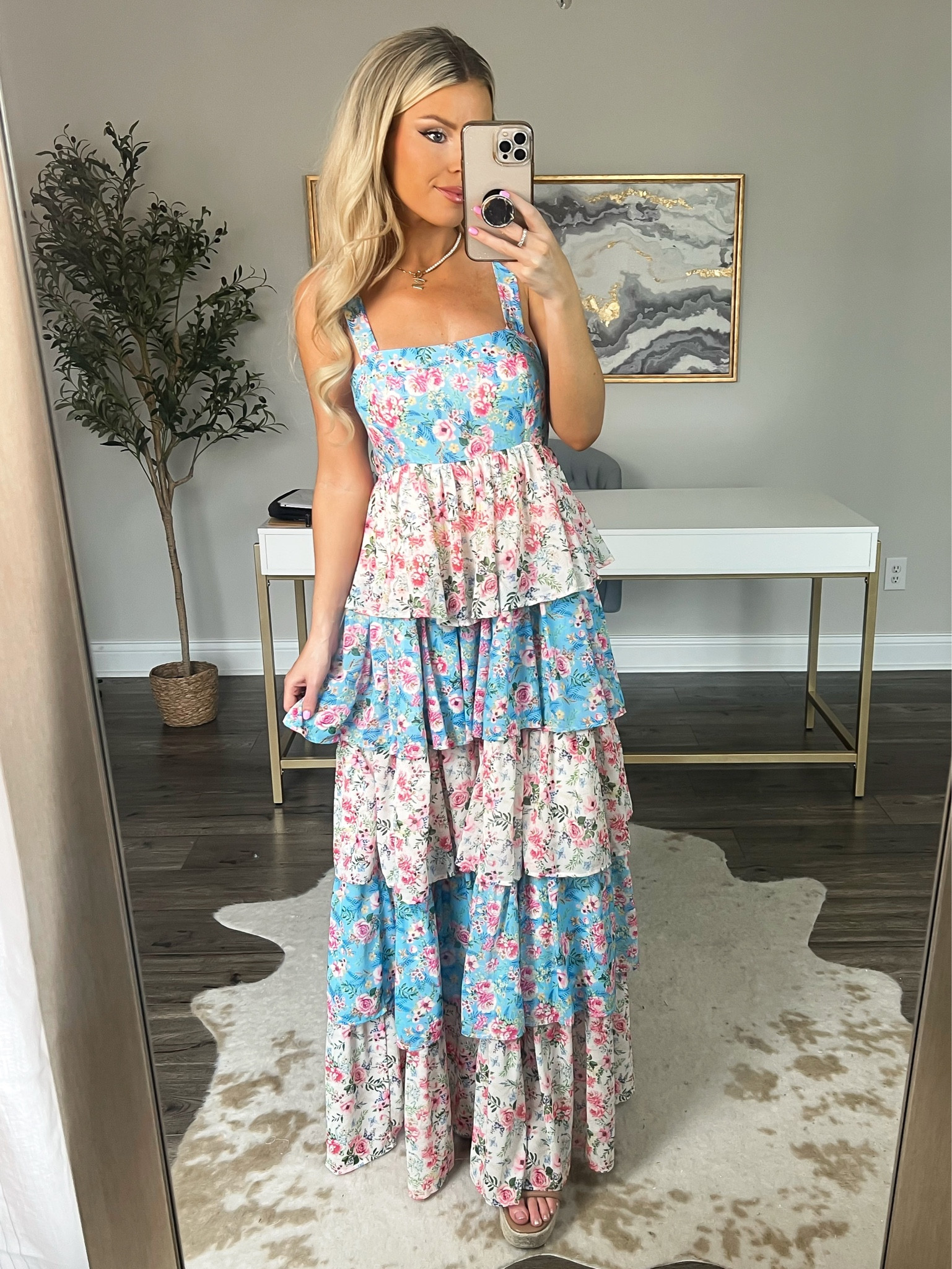 Maxi dress. Long dress. Easter dress. Easter style. Spring style. Spring dress  

#LTKstyletip #LTKSeasonal #LTKunder100