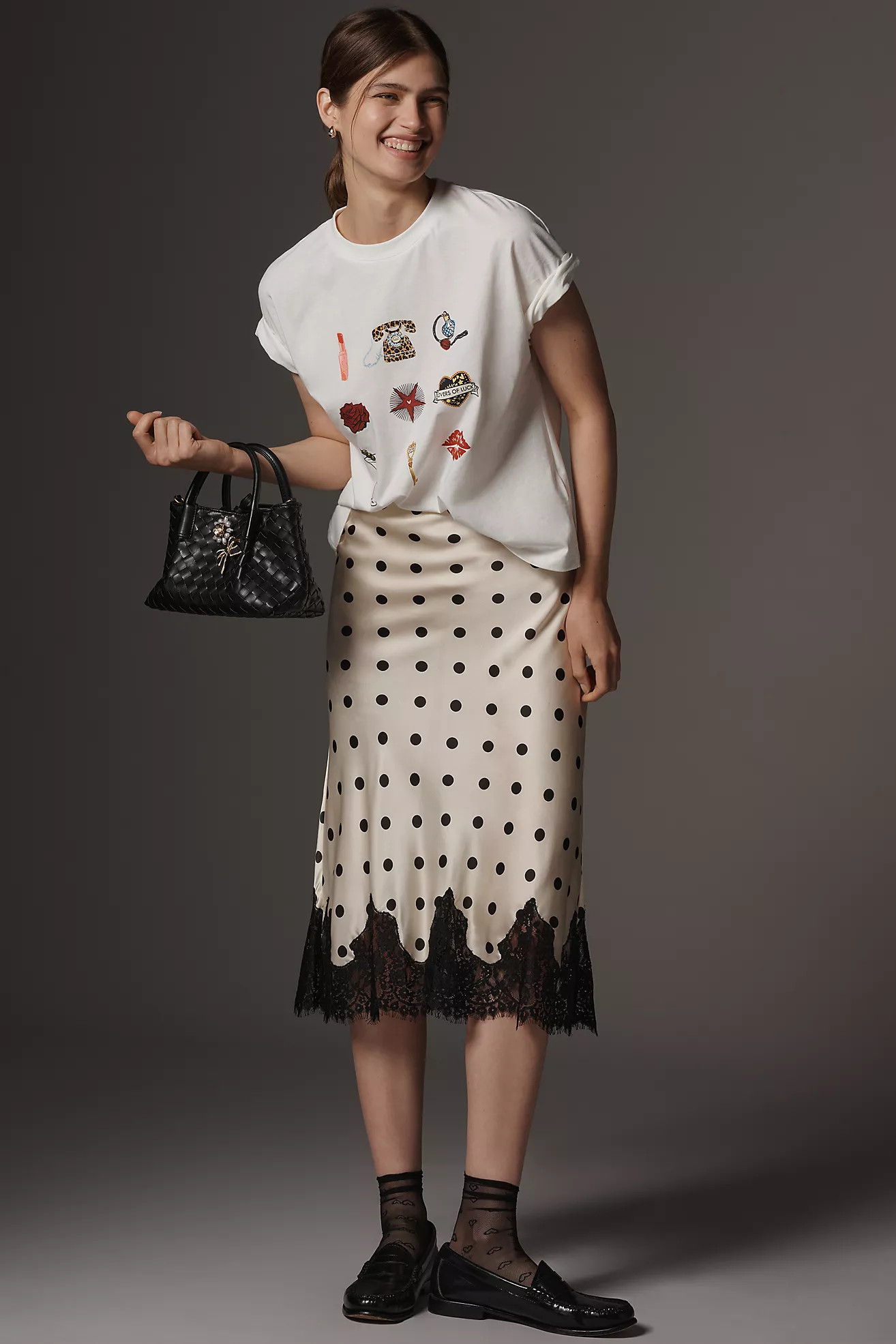 Never Fully Dressed Icons T-Shirt | Anthropologie (US)