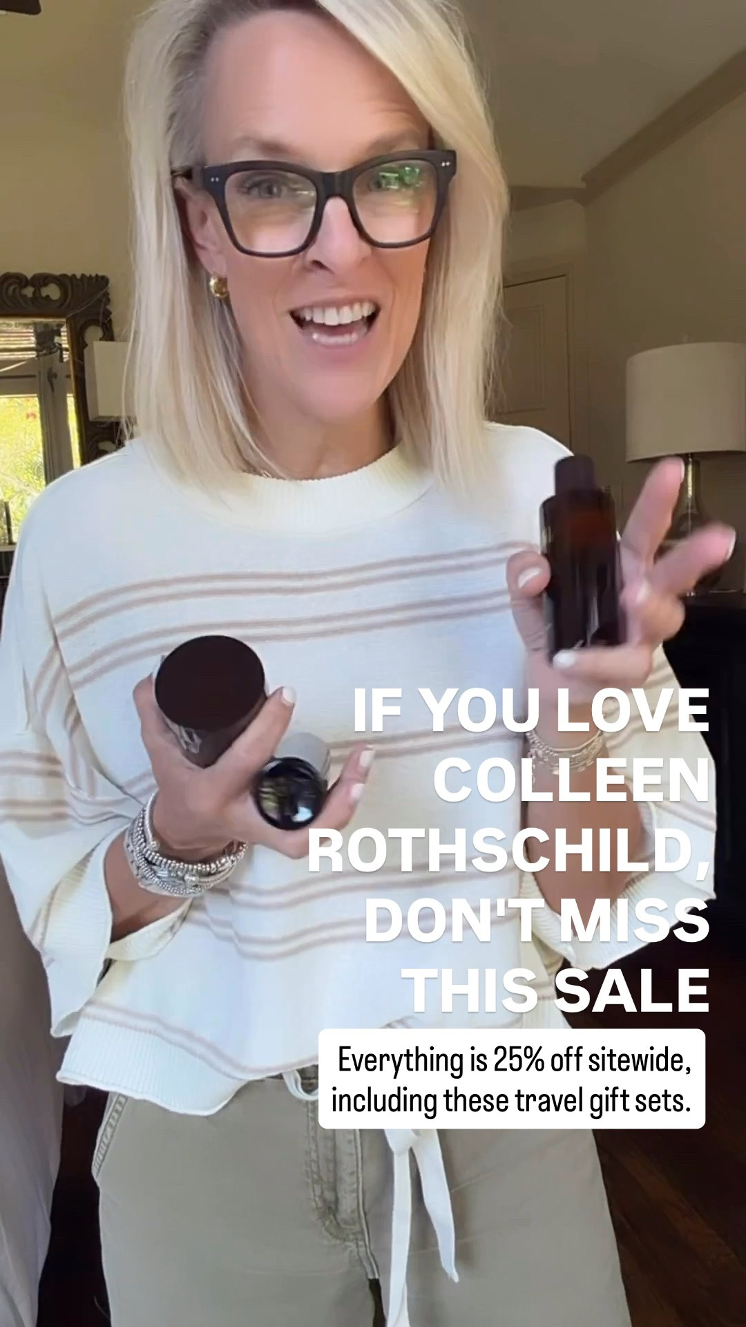 Colleen Rothschild's Christmas in July Sale is here, and it's the perfect time to stock up or finally try the products I've been raving about! Everything is 25% off sitewide, including these travel gift sets. They're perfect for sampling the brand, traveling, gifting, or even splitting up for stockings and gift baskets. My favorites include the Body Care Edit, Hair Renewal Set, and the Skincare Edit!

💡 LTK MADE EASY
❤️ Heart = Support my posts!
🔖 Save = Get sale & restock alerts
📋 Lists = Keep favorites organized
📲 Share = Send lists and products to a friend. Hello, Christmas List!
💬 Comment = Ask me anything about what I'm wearing. :-)

#LTKSaleAlert #LTKTravel #LTKBeauty