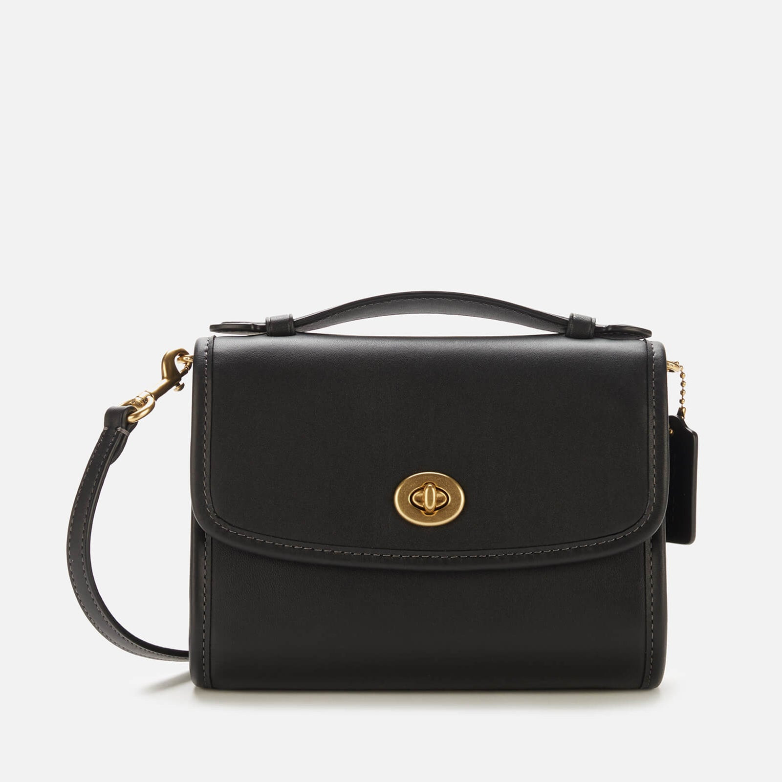 Coach Women's Kip Turnlock Cross Body Bag - Black | Coggles | Coggles (Global)