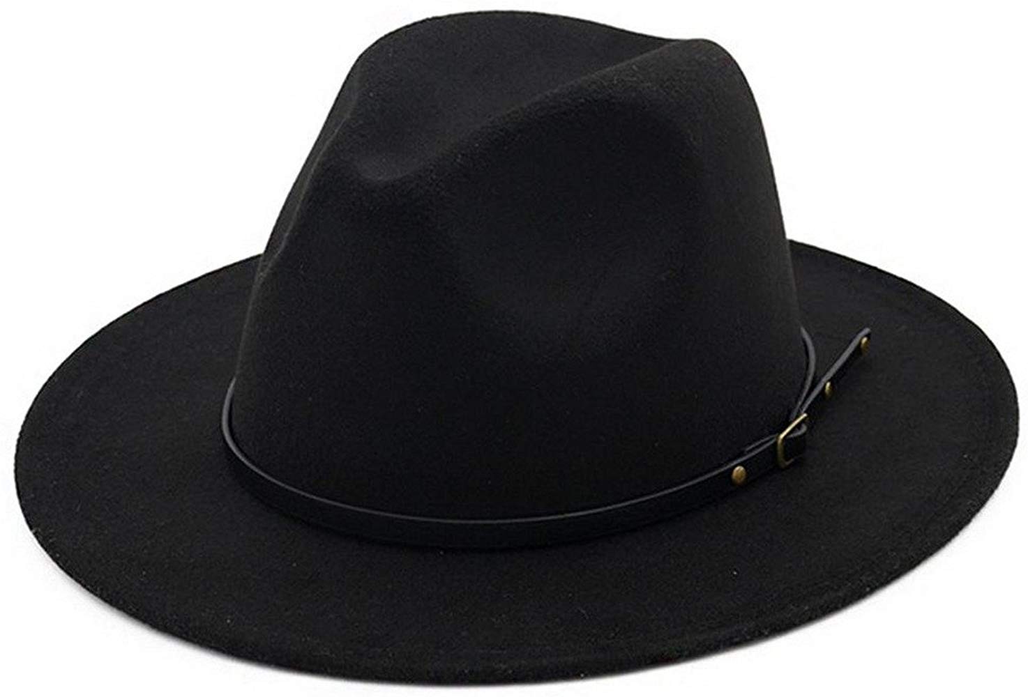 Women Belt Buckle Fedora Hat | Amazon (US)