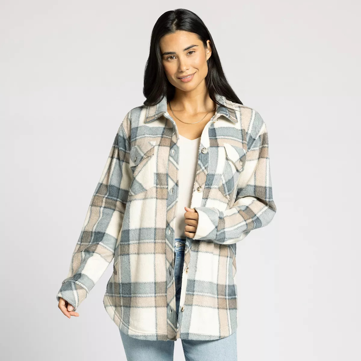 Women's Thread & Supply Tullis Polar Fleece Shacket | Kohl's