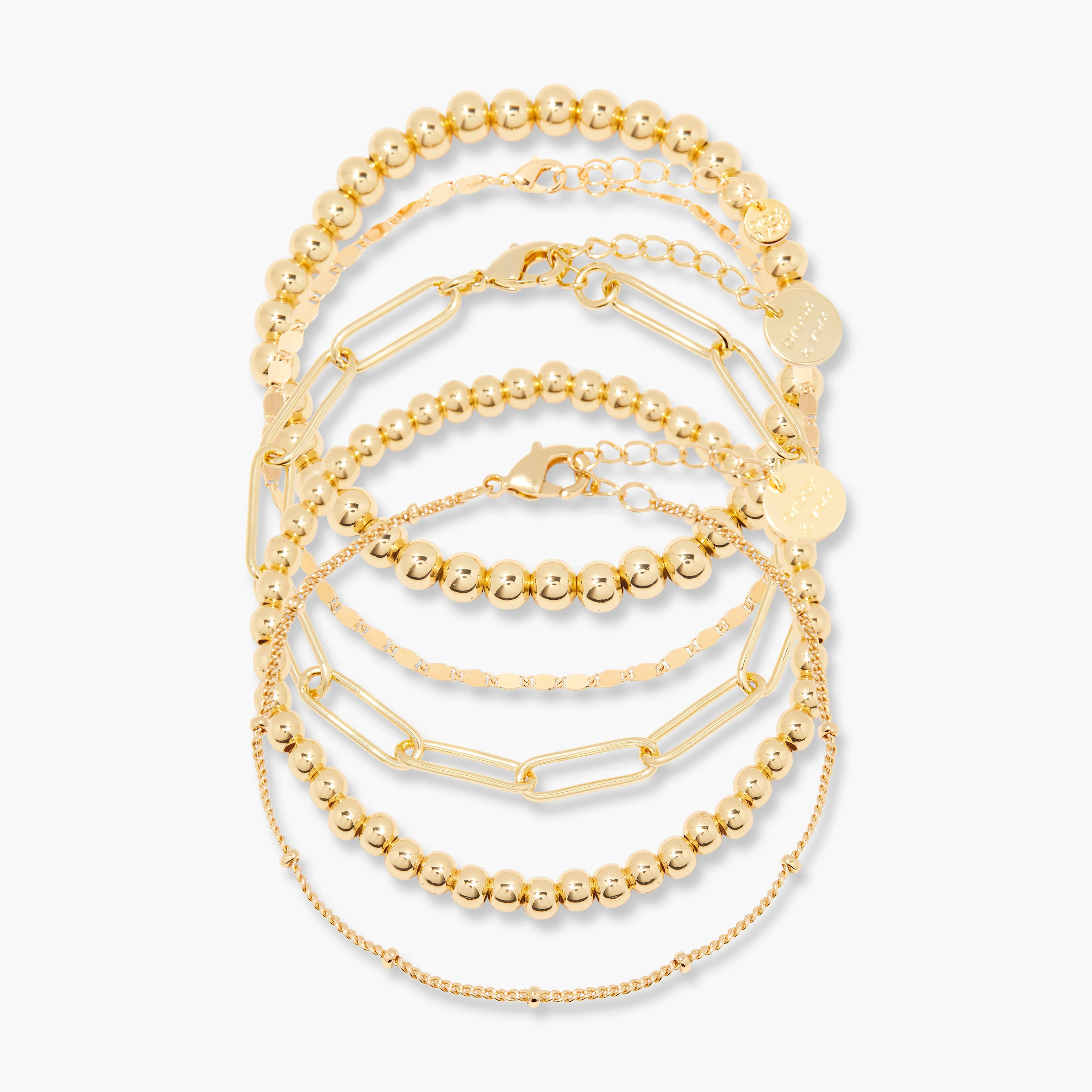 Makenna Chain Bracelet Set | Brook and York