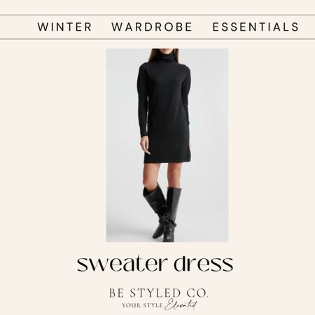 Sweater dresses for winter - add knee high boots and a wool coat and you are ready to go! 

#LTKSeasonal #LTKHoliday #LTKGiftGuide