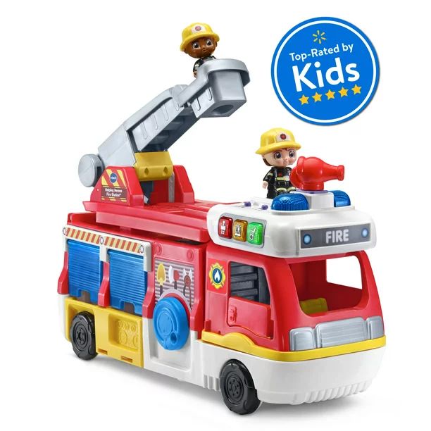 VTech Helping Heroes Fire Station Playset With Two Firefighters | Walmart (US)