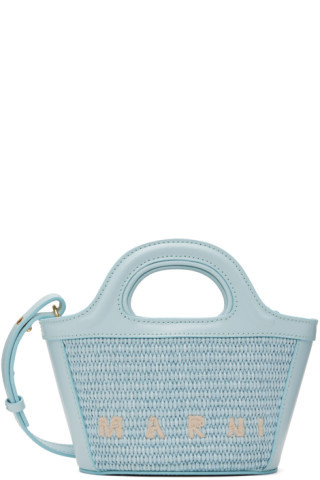 Marni - Blue Micro Tropicalia Tote | SSENSE