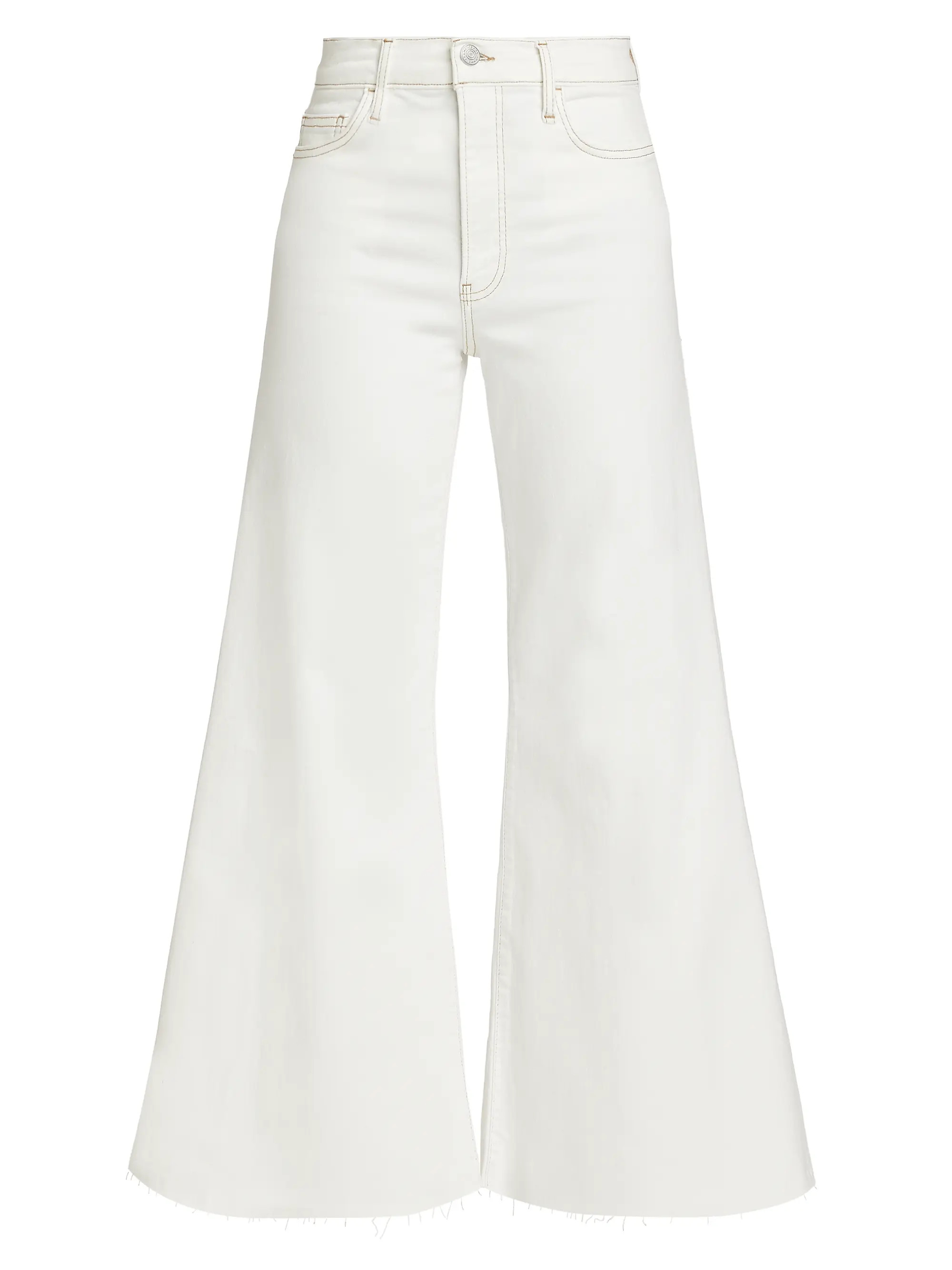 Le Palazzo Crop Wide-Leg Jeans | Saks Fifth Avenue