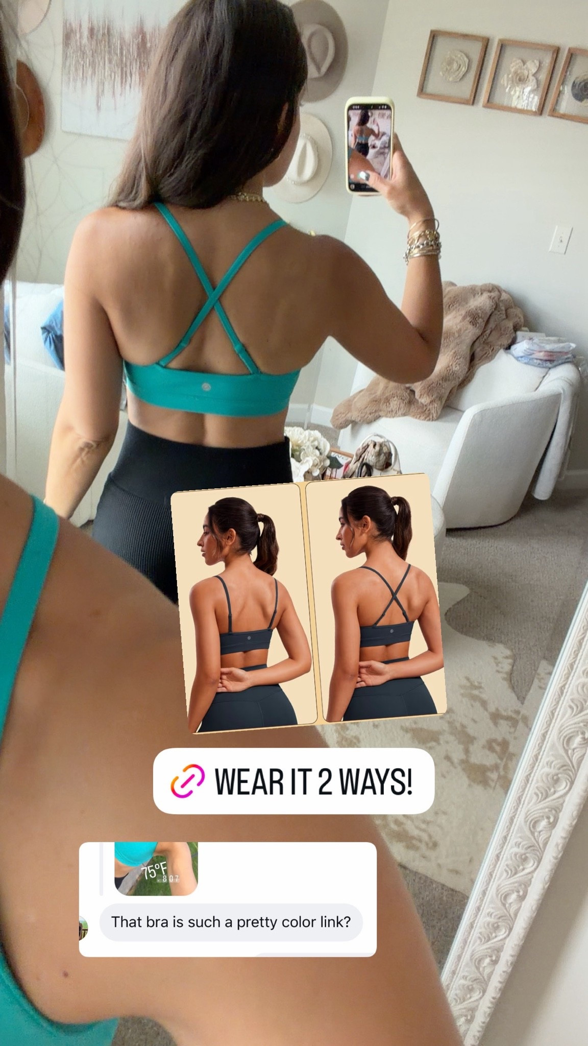 One of my favorite workout bras
