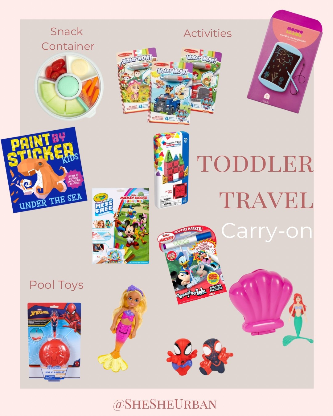 Everything a toddler needs in their carry on for Spring Break! Snacks, toys and activities for the plane

#LTKTravel #LTKFamily #LTKKids